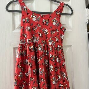 Girls L, Riviera Resort Dress, tank style with Minnie , Mickey , Daisy Donald